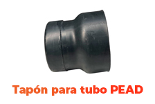 Tapón para tubo PEAD